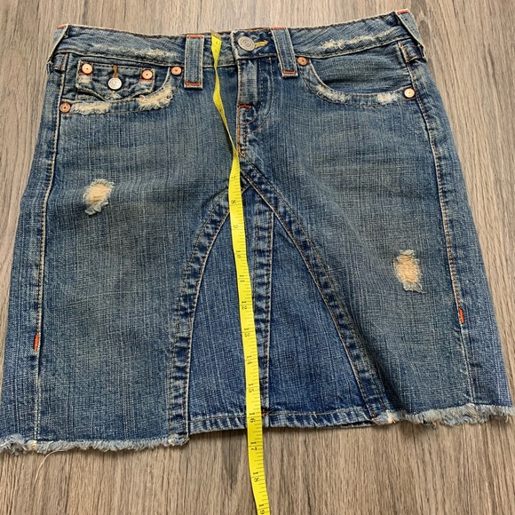 True Religion Skirts True Religion Jean Skirt Poshmark